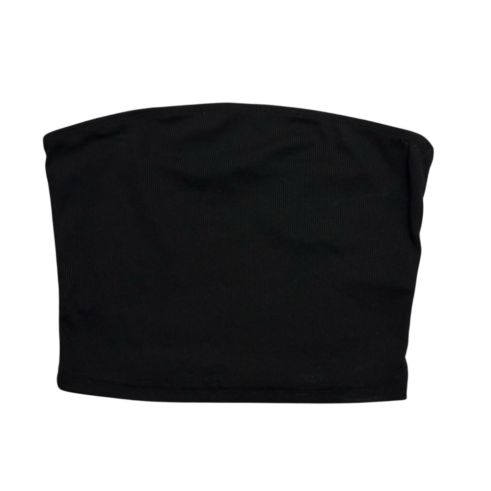 Shein Ribbed Cropped Tube Top